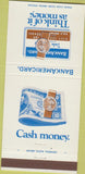 Matchbook Cover - Bank Americard credit card 30 Strike