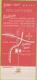 Matchbook Cover - Golden Host Motel Northlake IL 30 Strike