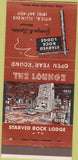 Matchbook Cover - Starved Rock Lodge Utica IL 30 Strike