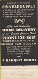 Matchbook Cover - Forbidden City Chinese Food Hamilton ON 30 Strike