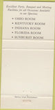 Matchbook Cover - Coach Stop Restaurant Norwood OH 30 Strike