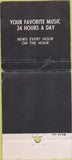 Matchbook Cover - WINZ Radio Miami FL WEAR 30 Strike
