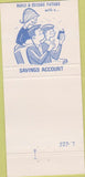 Matchbook Cover - First National Bank Bad Axe MI 30 Strike