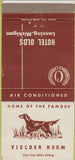 Matchbook Cover - Hotel Olds Lansing MI 30 Strike