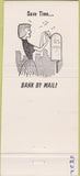 Matchbook Cover - Lincoln State Bank Milwaukee? 30 Strike