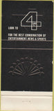 Matchbook Cover - WNBC TV New York 30 Strike
