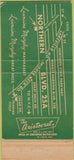 Matchbook Cover - Lauraine Murphy Restaurant Manhasset LI 30 Strike