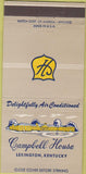 Matchbook Cover - Campbell House Lexington KY 30 Strike