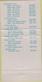 Matchbook Cover - Boston Pizza Vancouver Regina Edmonton Moose Jaw 30 Strike