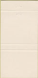 Matchbook Cover - Mr Mike's Steaks BC Canada chain 30 Strike