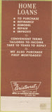 Matchbook Cover - Birmingham Rederal Savings Loan AL 30 Strike