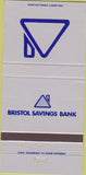 Matchbook Cover - Bristol Savings Bank Plainville CT 30 Strike