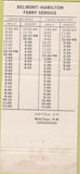 Matchbook Cover - The Bermudiana Bermuda WEAR 30 Strike