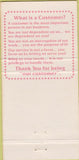 Matchbook Cover - Rogers County Boot Shoe Repaire Claremore OK 30 Strike