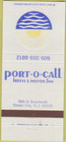 Matchbook Cover - Port O Call Hotel Motor Inn Ocean City NJ 30 Strike