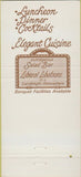 Matchbook Cover - The Country Lawyer West Chester PA 30 Strike