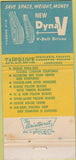 Matchbook Cover - Dodge Transmissions Roseburg OR WEAR 30 Strike