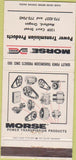 Matchbook Cover - Morse Power Transmission Medford OR  30 Strike