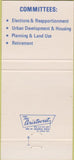 Matchbook Cover - Paul T Bannai Assemblyman California CA 30 Strike