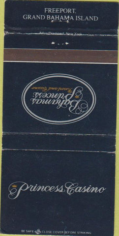 Matchbook Cover - Bahamas Princess Resort 30 Strike