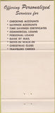 Matchbook Cover - Indian Hills Bank Omaha NE 30 Strike