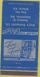 Matchbook Cover - Gray's Restaurant Bathurst NB 30 Strike