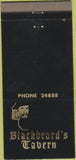 Matchbook Cover - Blackbeard's Tavern Nassau Bahamas 30 Strike