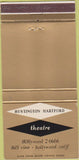 Matchbook Cover - Hungtigton Hartford Theatre Hollywood CA 30 Strike