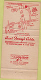 Matchbook Cover - Aunt Fanny's Cabin Smyrna GA 30 Strike
