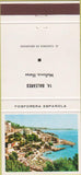 Matchbook Cover - Fosforera Espanola  Baleares Mallorca Illetas 30 Strike