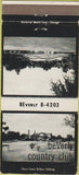 Matchbook Cover - Beverly Country Club Chicago IL WEAR 30 Strike