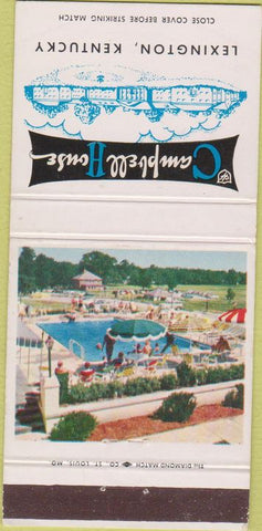 Matchbook Cover - Campbell House Lexington KY 30 Strike