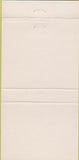 Matchbook Cover - Club Nishika San Francisco CA 30 Strike