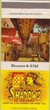 Matchbook Cover - Shadows San Mateo CA 30 Strike