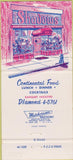 Matchbook Cover - Shadows San Mateo CA 30 Strike