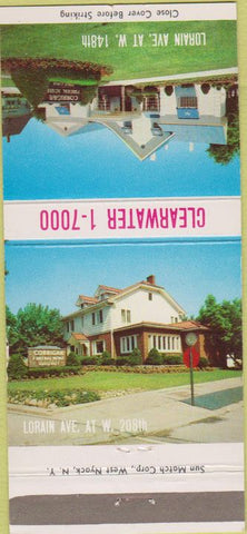 Matchbook Cover - Corrigan's Funeral Home Cleveland OH 30 Strike
