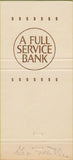 Matchbook Cover - First State Bank Mapleton IA 30 Strike