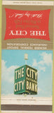 Matchbook Cover - The City National Bank Wichita Falls TX 30 Strike