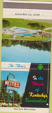 Matchbook Cover - Cloverleaf Motel  Gilbertsville KY 30 Strike