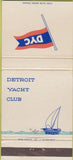 Matchbook Cover - Detroit Yacht Club WEAR 30 Strike