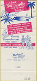 Matchbook Cover - Hotel Normandie Trinidad Port of Spain 30 Strike