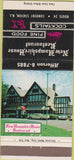 Matchbook Cover - New Hampshire House Restaurant Convent Station NJ 30 Strike