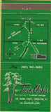Matchbook Cover - Twin Oaks Cranston RI 30 Strike