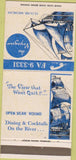 Matchbook Cover - The Voyageur St Clair MI 30 Strike