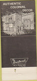 Matchbook Cover - Wolf's Den Restaurant Knox PA 30 Strike