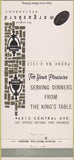 Matchbook Cover - Smorgasbord Restaurant Hot Springs National Park AR 30 Strike