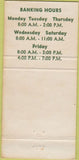 Matchbook Cover - The Leola National Bank PA 30 Strike