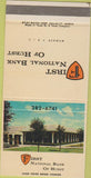 Matchbook Cover - First National Bank of Hurst TX 30 Strike
