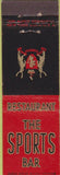 Matchbook Cover - Sports Bar Restaurant New York City Midget