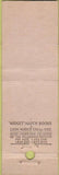 Matchbook Cover - The Frontier Dubuque IA Midget